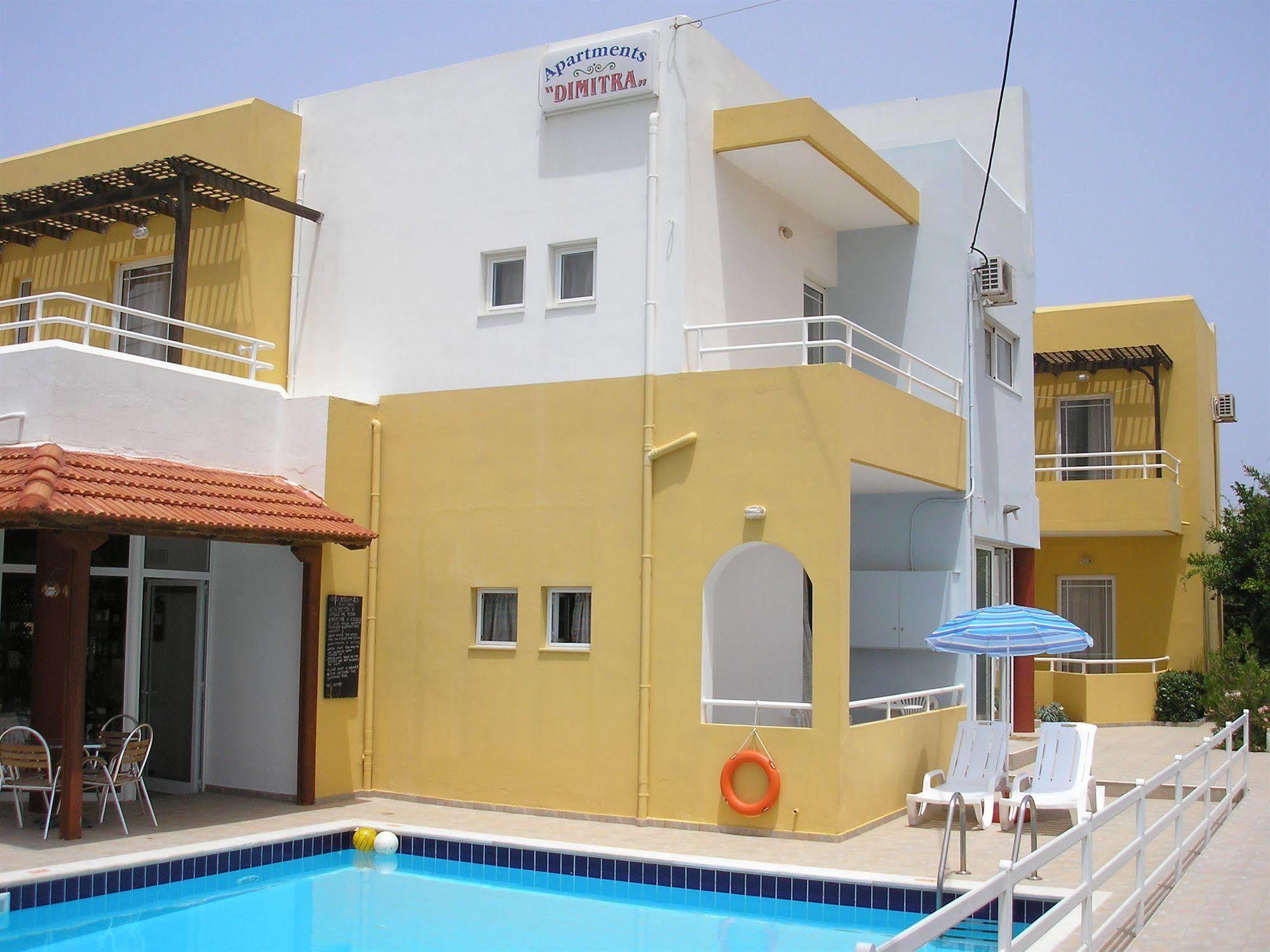 Dimitra Apartments Goúvai Ngoại thất bức ảnh